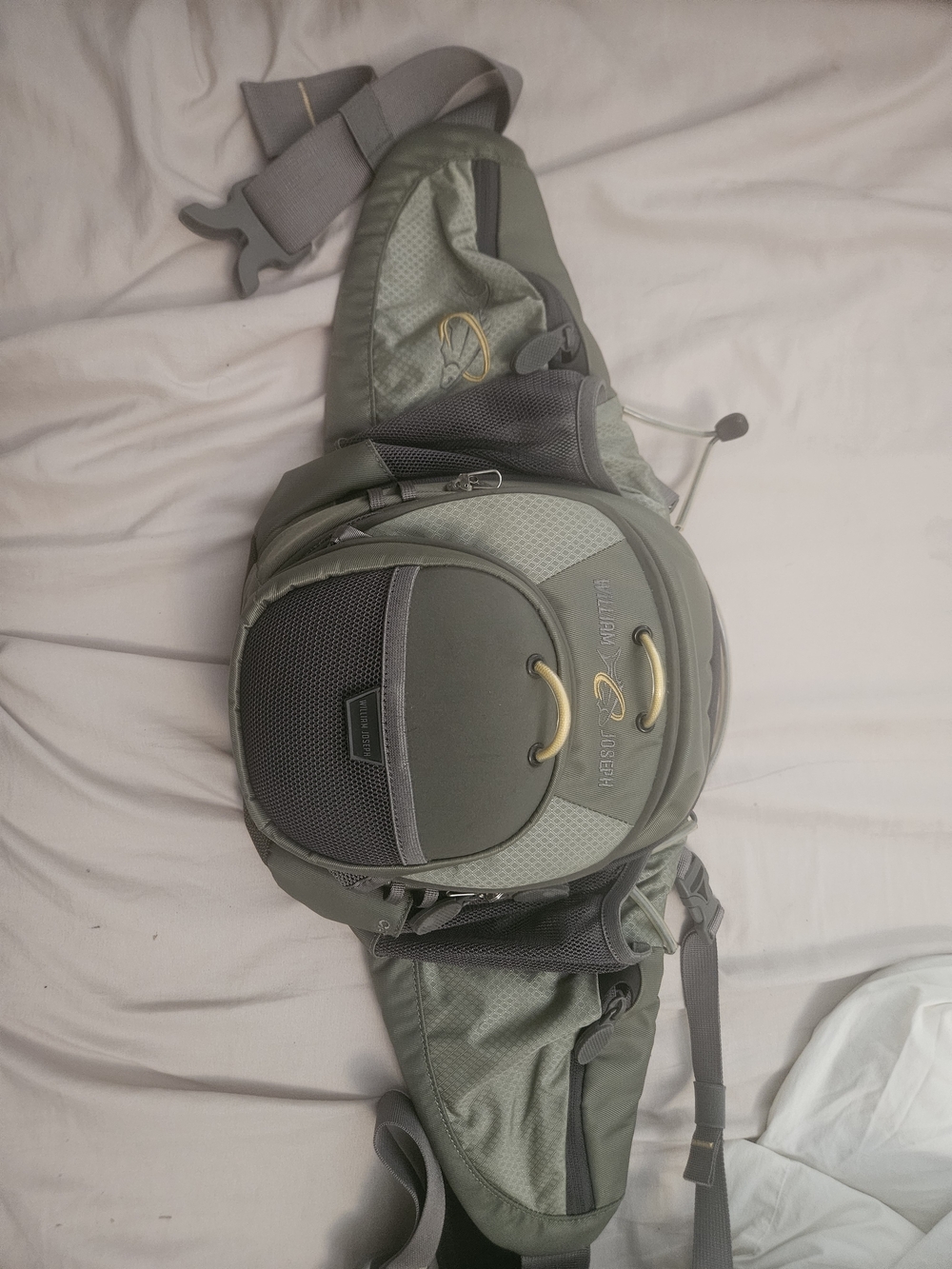 William Joseph Fly Fishing Waist/Hip Pack with Magnetic Pouches